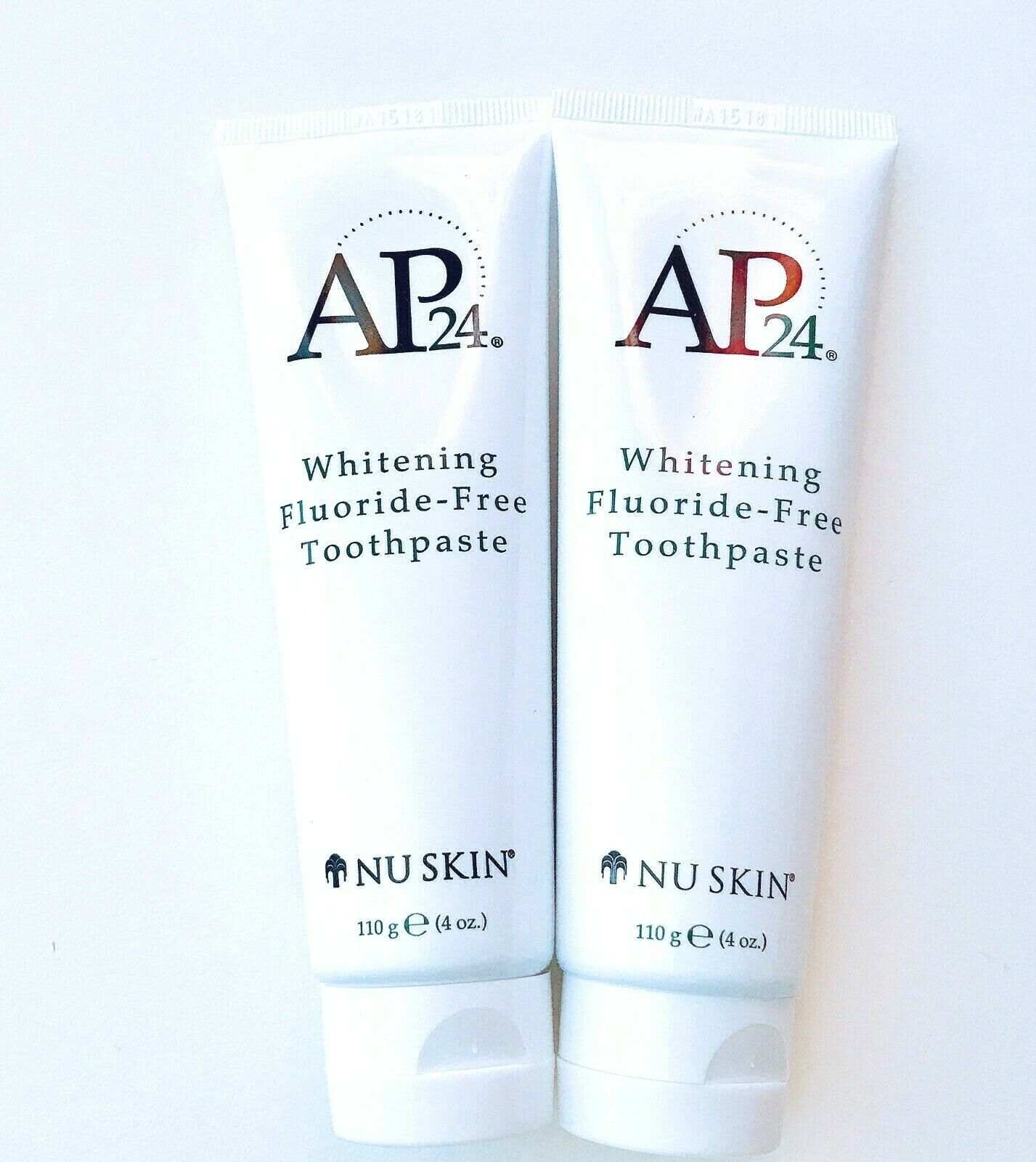 Nuskin Ap 24® Whitening fluoride-freetoothpaste Fluoride-free Two Tubes Exp.2023