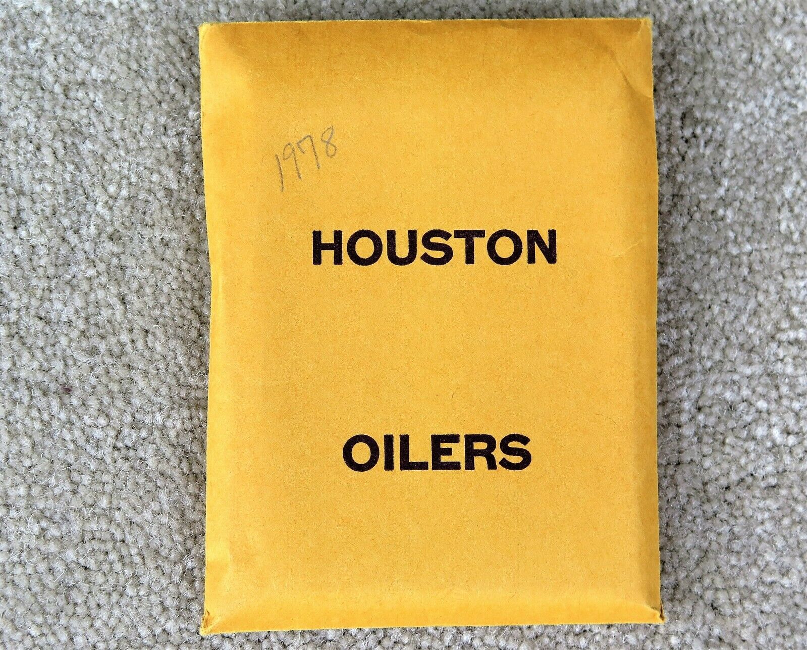 Houston Oilers Apba 1978 Team Set Of 37 Pastorini And Rookies Campbell & Renfro